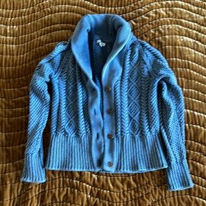 LL Bean Signature Cable Knit Cardigan